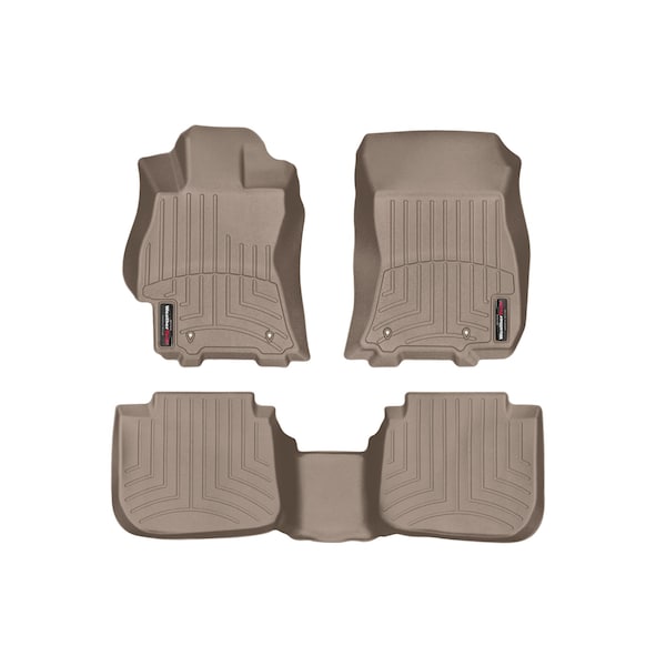 Front and Rear Floorliners, 45708-1-2